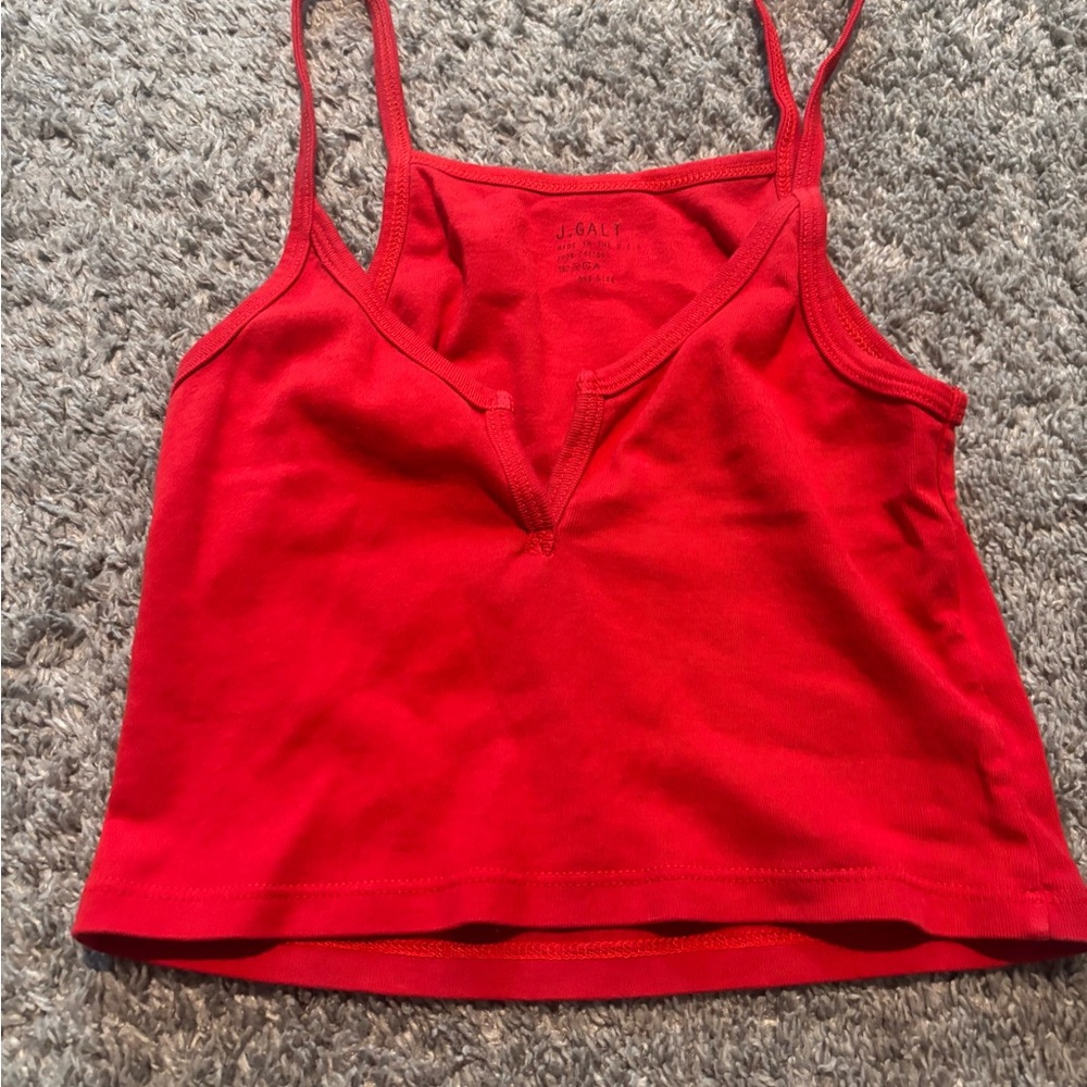 GAP Women's Vibrant Red Camisole